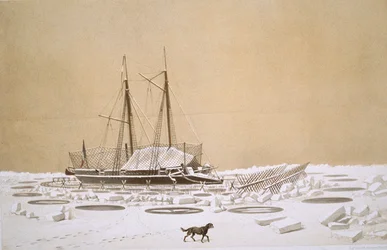 La Fleche at Kil-Bouroun Invaded by Ice, from 